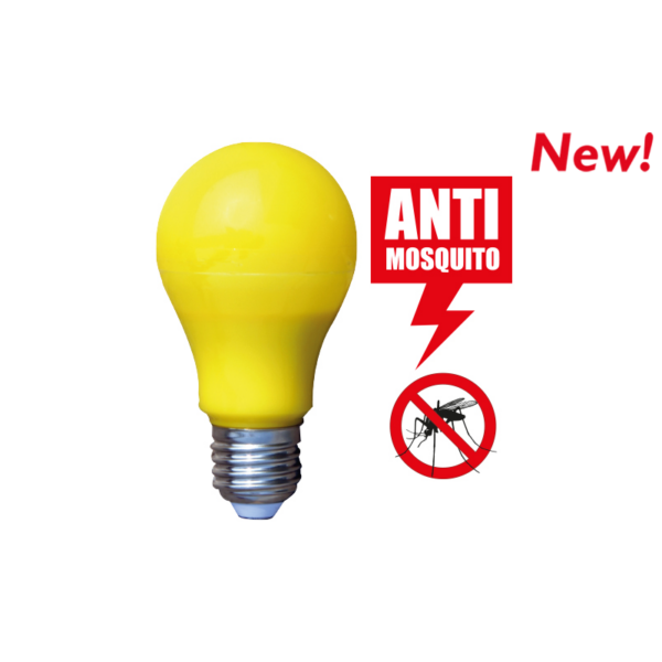 novaline gs60msk goccia led e27 9w anti zanzare 1700k 590nm