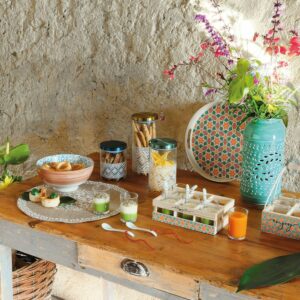 Tognana Porcellane Set 6 Bicchierini + Cassetta In Legno Tapas TW9APE65706