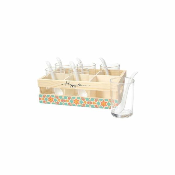 Tognana Porcellane Set 6 Bicchierini + Cassetta In Legno Tapas TW9APE65706