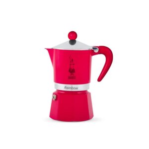 Bialetti Moka 3 Tazze Magenta Rainbow 0006399/M