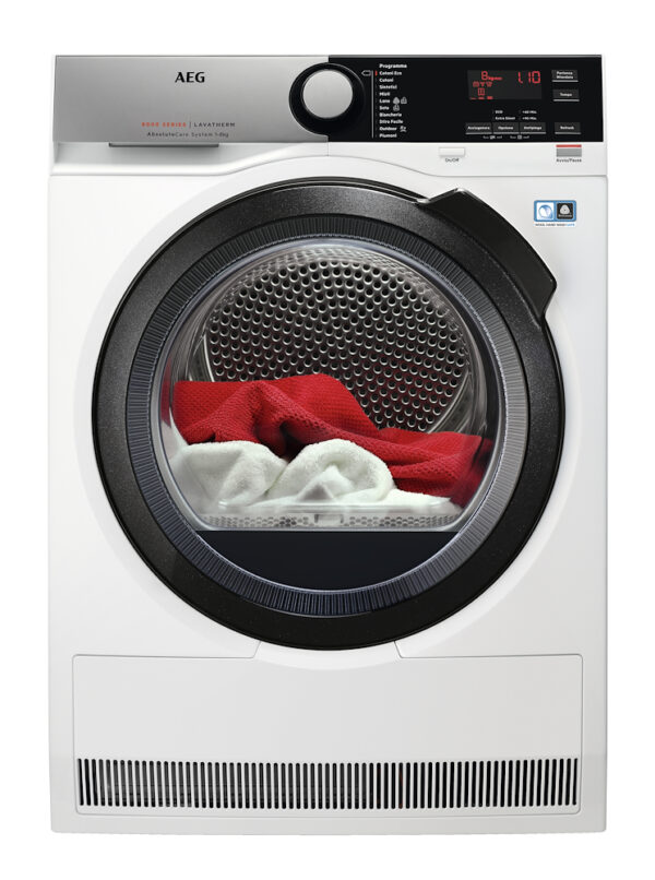 AEG Asciugatrice a Pompa di Calore 8Kg Cl. A+++ T9DEE855