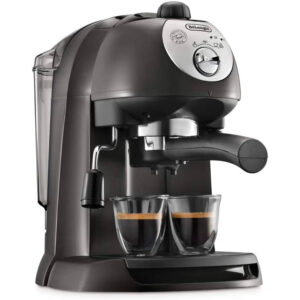 De Longhi Macchina Caffè Cialde o Polvere 1050W 15Bar 1L Nero/Silver EC 201.CD.B