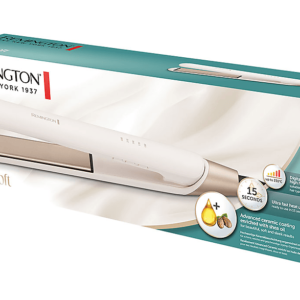 REMINGTON S4740 Shea Soft Piastra per capelli Bianco Oro 1