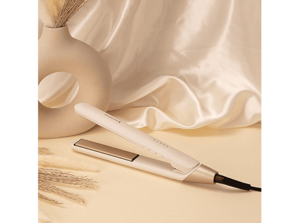 REMINGTON S4740 Shea Soft Piastra per capelli Bianco Oro 3