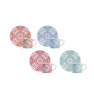 Bialetti Set 4 Tazzine Sunset 2023 SS2023006