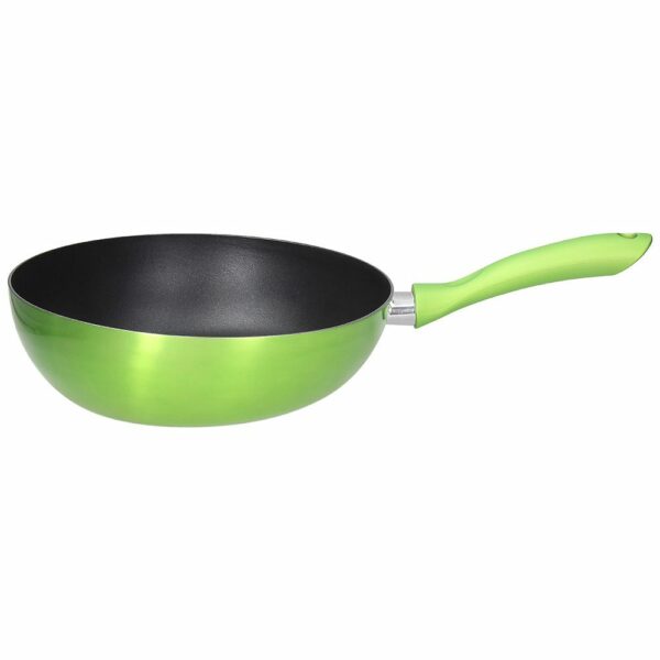 Tognana Wok Svasato 28 Cm linea Shiny Verde V2758WKSHGR