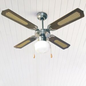 Zephir Ventilatore a Soffitto 70W in Legno ZFS9107M