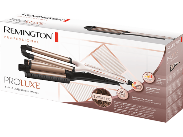 REMINGTON CI91AW Proluxe 4 in 1 Arricciacapelli Oro rosato nero 1
