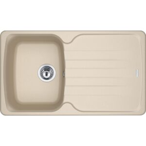 Lavello da Incasso Franke AZG 611-86 Fragranite Beige con Scolapiatti 86x50 cm