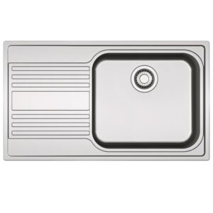 Lavello Franke RPX 611-86 LB Incasso Acciaio Inox con Gocciolatoio Destro