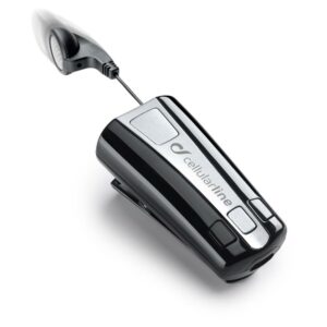 Auricolare A Clip Bluetooth Con Cavo Riavvolgibile CellularLine BTCLIPARDP