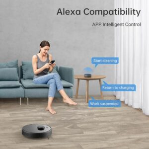Dreame D9 Max Nero Robot 2in1 Aspirapolvere Lavapavimenti 4.000Pa Wi-Fi DRED9MAX