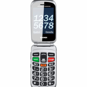 Brondi Cellulare Amico Super Voice Dual Sim NERO/SILVER AMICOSUPERVOICE