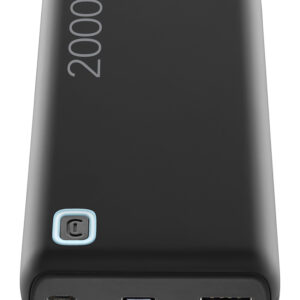 Cellularline Power Bank 20000Mah Usb-C/Micro Usb/Usb NERO PBESSENCE20000K