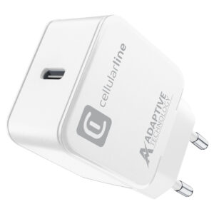 Cellularline Caricabatterie Rete Per Samsung Usb-C 15W BIANCO ACHSMUSBC15WW