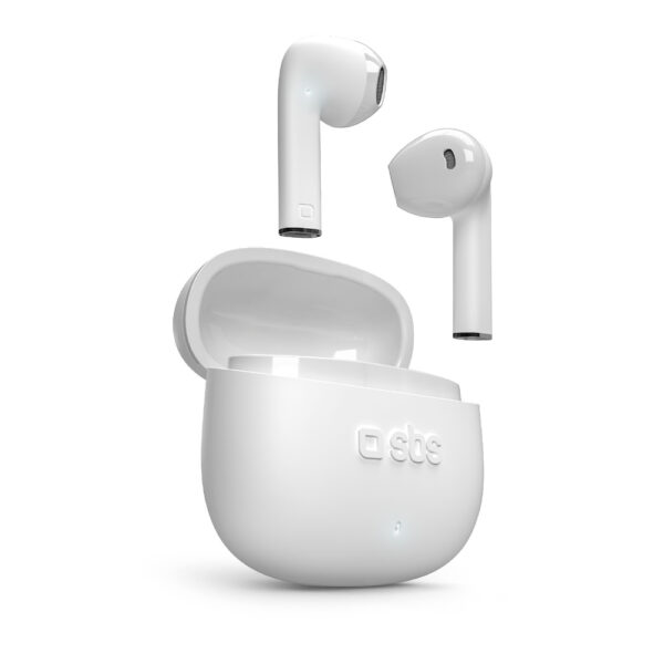 SBS Auricolare Bt Semi In-Ear Touch Bianco TEEARTWSCOLW