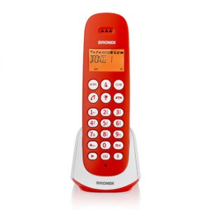 Brondi Cordless V.Voce 20Num Eco Dect Sveglia ROSSO/BIANCO ADARAROSSOBIANCO