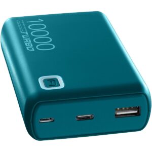 Cellularline Power Bank 10000Mah 2Usb Verde PBESSENCEPD10000G