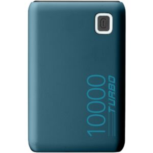 Cellularline PBESSENCEPD10000G 02 front power bank 10000 mAh 20 watt petrol blau 1920x1920
