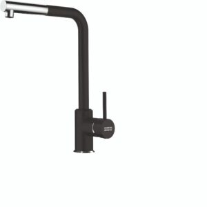 Franke Miscelatore a Canna Alta con Doccetta Sirius Cromo/Nero 1150668279