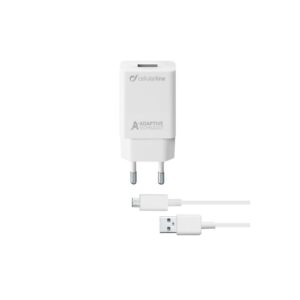 Caricabatterie Rete 15W Micro USB per Samsung Bianco CellularLine ACHSMKIT15WMUSBW