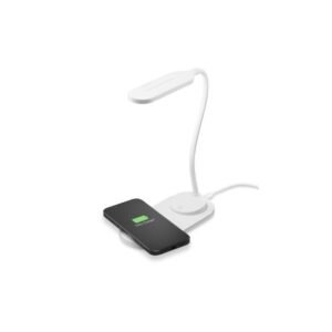 Caricabatterie Wireless con Lampada Bianco CellularLine WIRELESSLIGHT10WW