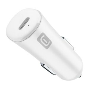 Caricabatterie Auto per Apple USB-C 20W Bianco CellularLine CBRIPHUSBCPD20WW