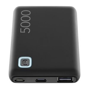CellularLine Power Bank 5000Mah Usb-C/Micro Usb/Usb Nero PBESSENCE5000K