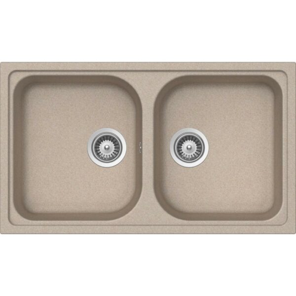 Glem Lavello 2 Vasche Avena 86X50 Schock Lithos LITN200A58N