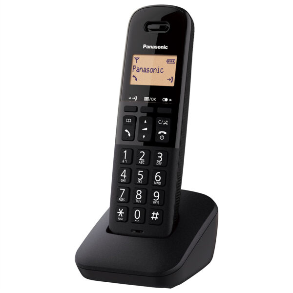 Panasonic Cordless 1.4 Mem.50Num. Call Block BLACK KXTGB610JTB 3