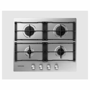 Piano Cottura a Gas 4 Fornelli 60Cm Acciaio NA64H3010AST1