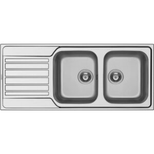 Pyramis Lavello Pyramis Fedra Extra 116X50 2V+Gsx Inox 107174030