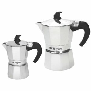 Tognana Set 2 Caffettiere (1 Tz e 3 Tz) Grancucina V449104COTI