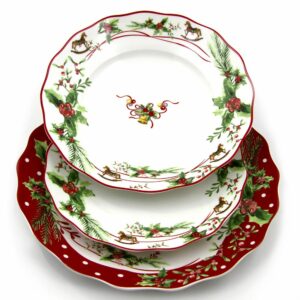 Royal Family Servizio Piatti 18 Pezzi Christmas Dream 0722501