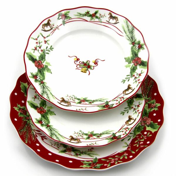 Royal Family Servizio Piatti 18 Pezzi Christmas Dream 0722501