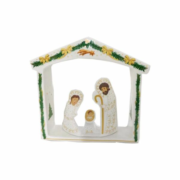 Royal Family Presepe Gold Christmas H 18 x20Cm 0713403