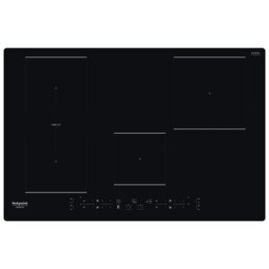 Hotpoint HB 0577B NE Piano Cottura a Induzione 77cm Touch Nero