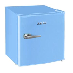 Akai CLASS55KBL Frigorifero Monoporta 46-50L Azzurro Vintage Classe F