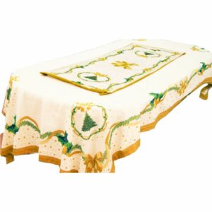 Royal Family Tovaglia Gold Christmas 140x240 Cm 0859170