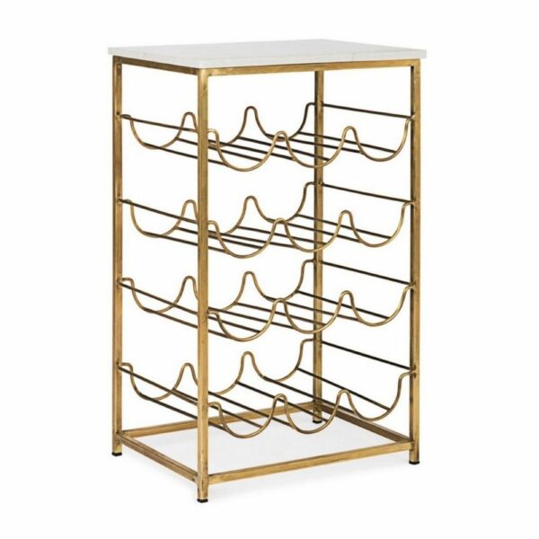 Bizzotto Tavolino con Porta Bottiglie 12 Pz Marmol 0746697