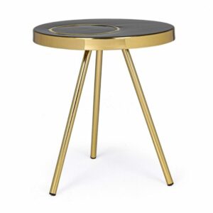 Bizzotto Tavolino Kesar Nero D40Cm 0746775