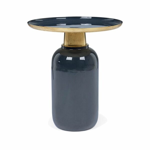 Bizzotto Tavolino Nalima Blu D40,5Cm 0746704