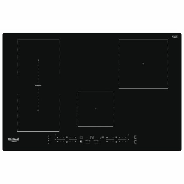 Hotpoint Ariston HB0577BNE Piano cottura a Induzione 4 Zone