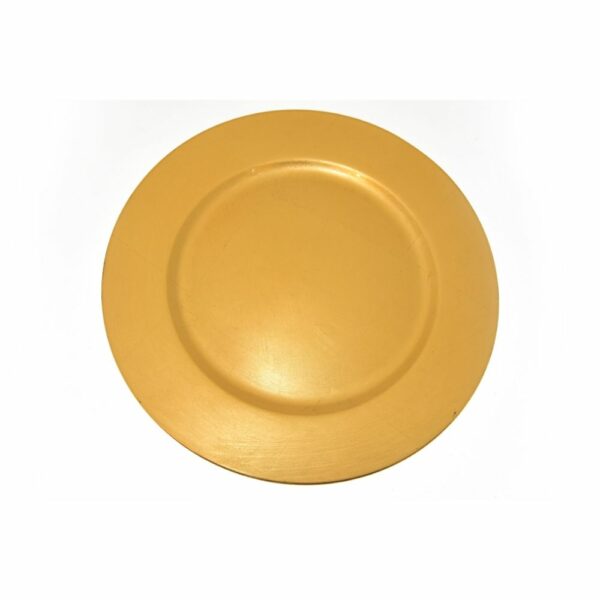Mercury Sottopiatto Classic Oro 33Cm Foglia Oro in Plastica 75065