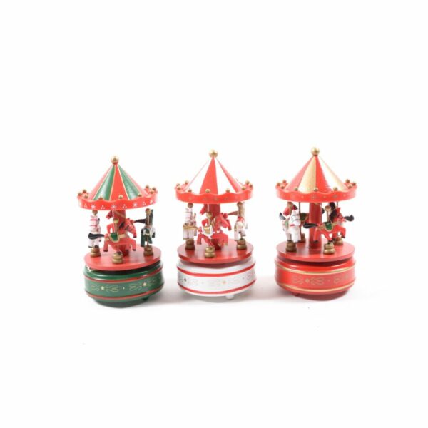 Mercury Carillon Giostra Carosello in Legno COLORE CASUALE 22790