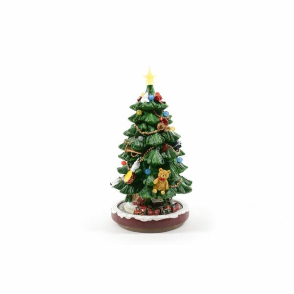 Mercury Carillon Albero di Natale con Trenino in Movimento Musiche e Luci 67583