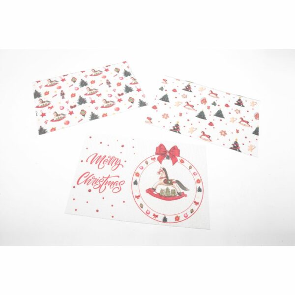 Mercury Tovaglietta Christmas Story 30X45 Cm in PVC DECORO CASUALE 93407