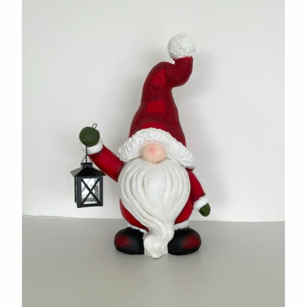 Mercury Babbo Natale con Lanterna H48Cm in Resina 87069