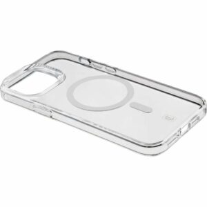 Custodia iPhone 15 Pro Trasparente Gloss Mag  Cellularline GLOSSMAGIPH15PROT