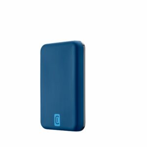 Power Bank 5000Mah Wireless Compatibile Magsafe Blu CellularLine PBMAGSFCOL5000WIRB